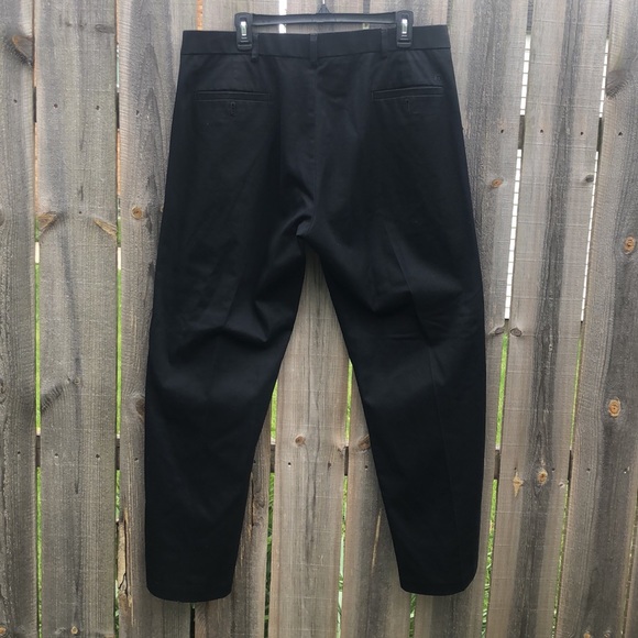 Haggar Men’s Black Dress Slacks - Picture 2 of 4